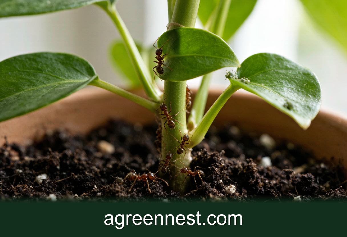 Plant Pests & Diseases — Ants in Houseplant Soil: What They Really Mean