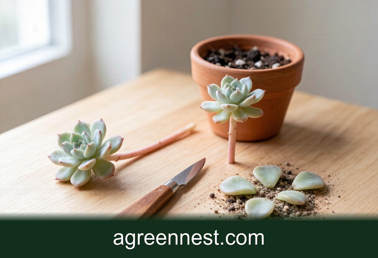 Succulent Care — How to Behead and Regrow a Leggy Succulent
