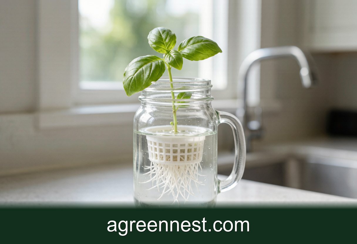 DIY Plant Projects — Build a Hydroponic Jar Garden From a Mason Jar