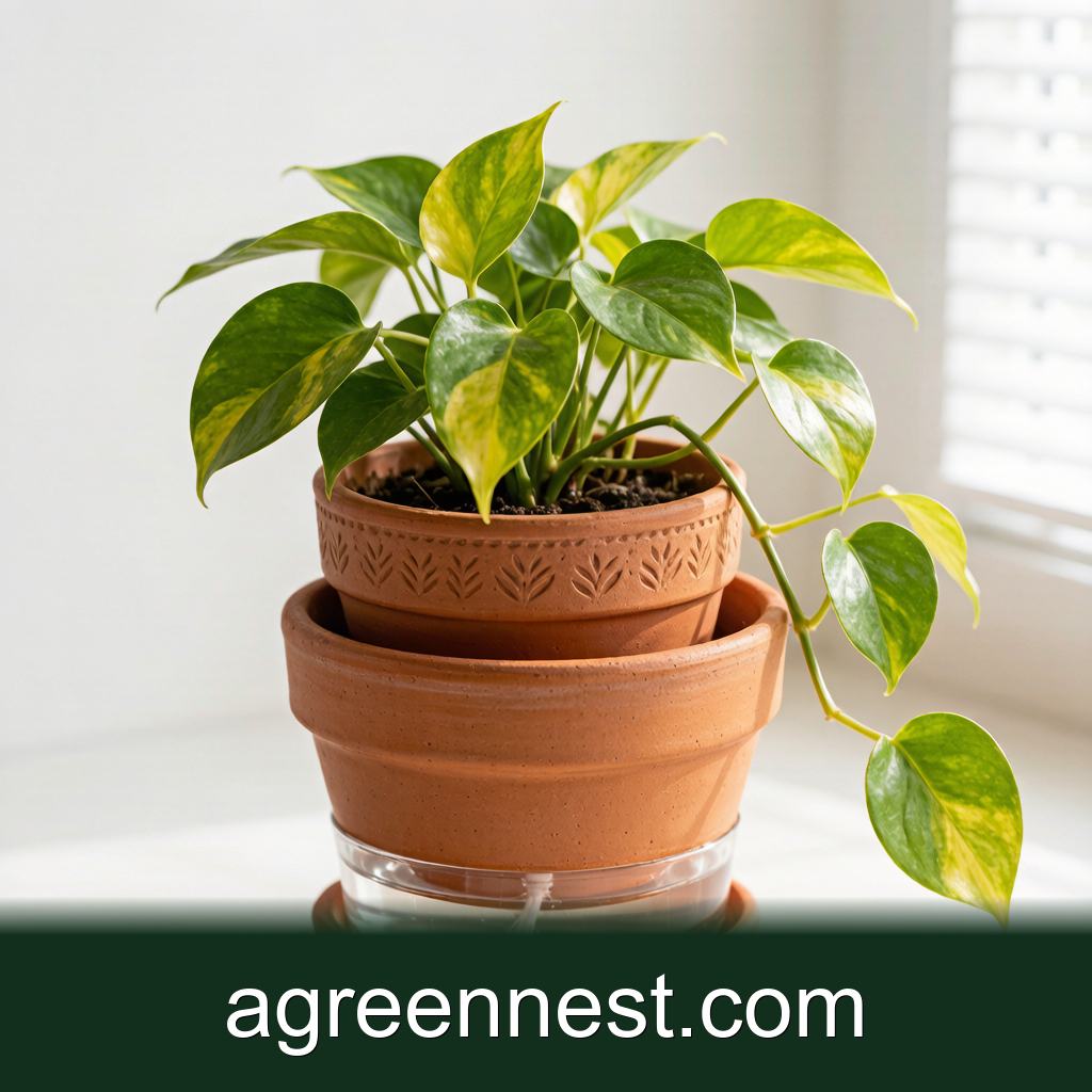 DIY Plant Projects — Build a Self-Watering Planter from Two Pots