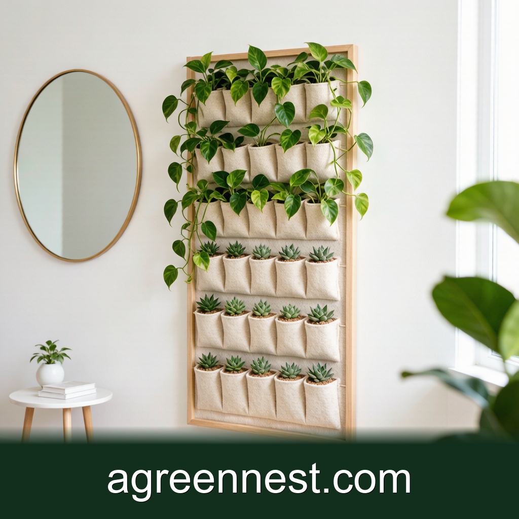 DIY Plant Projects — Build a Wall Planter for Live Plants