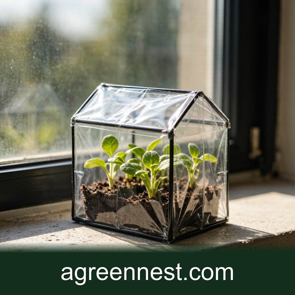 Build a Mini Windowsill Greenhouse for Seeds