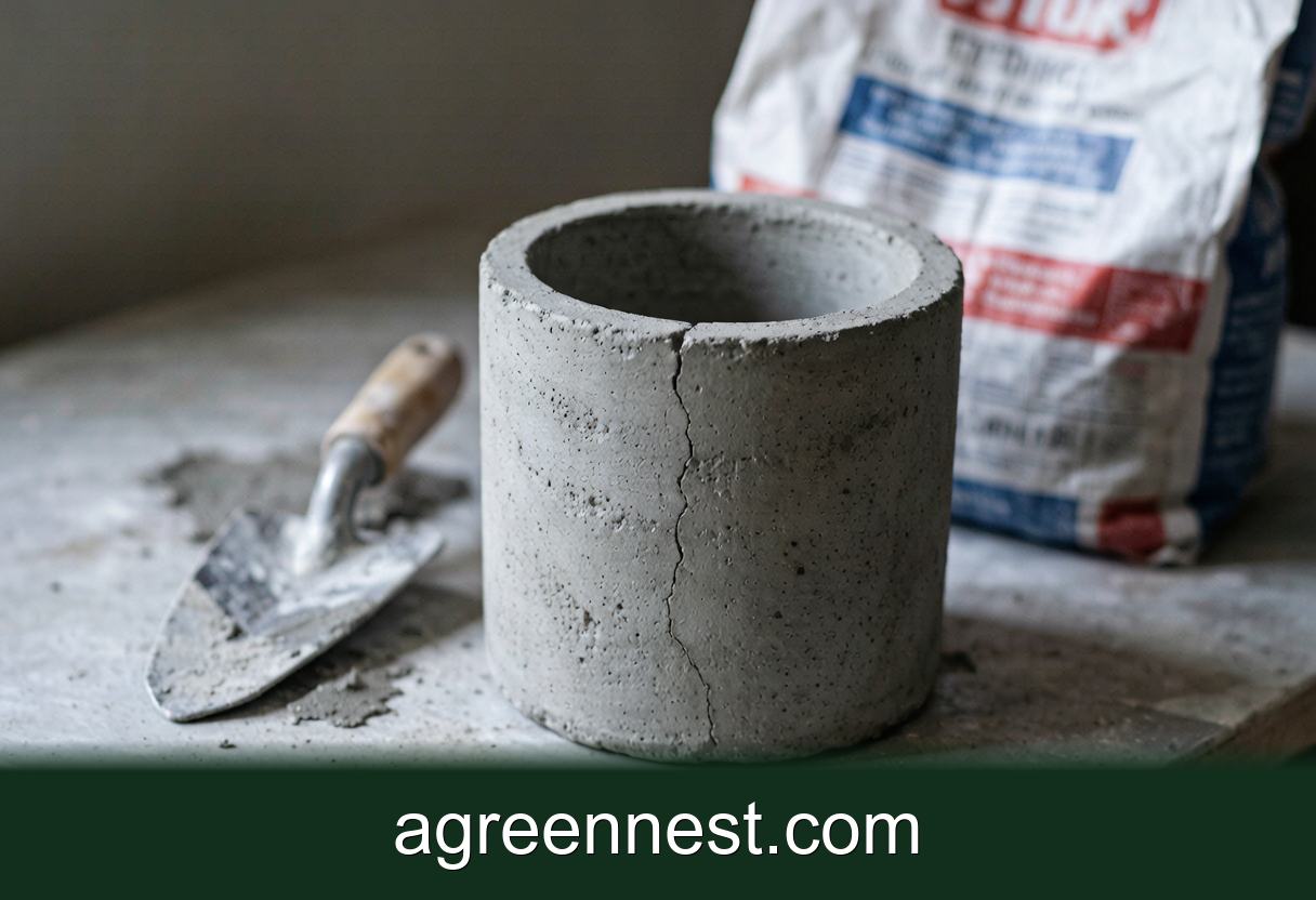 DIY Plant Projects — Why DIY Concrete Planters Crack (And How to Fix It)