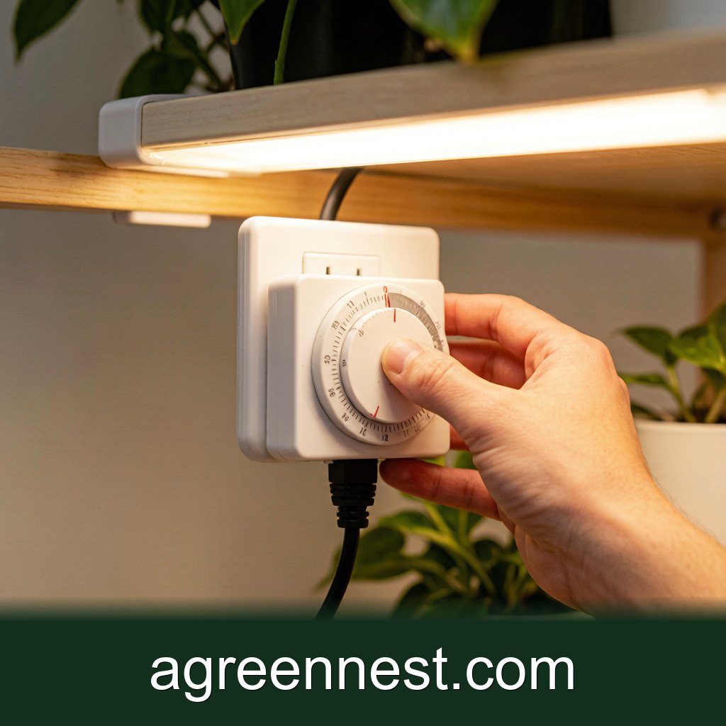 Plant Care Accessories — How to Set Up a Grow Light Timer (Step by Step)