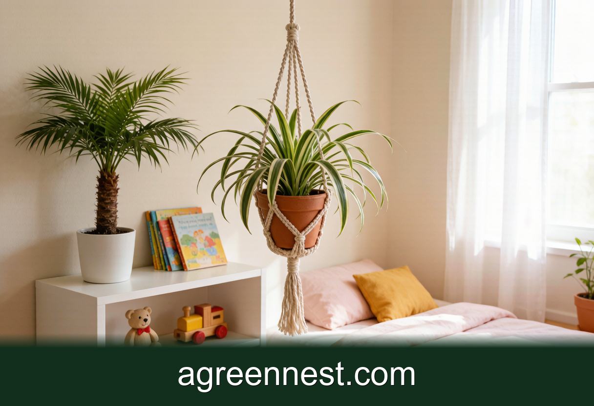 Plant Styling & Display — Kids' Room Plant Styling: Safe Plants and Safer Placement