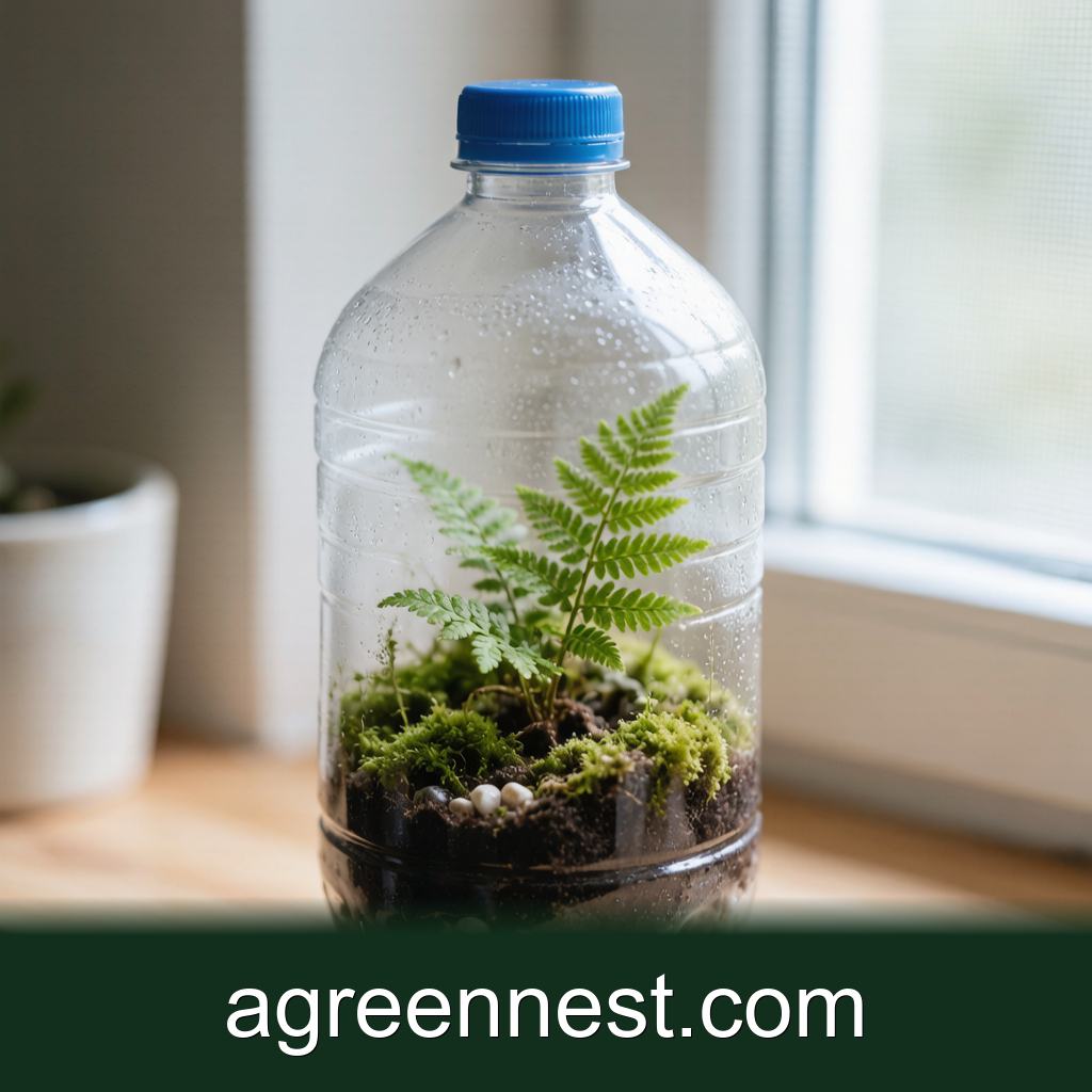 DIY Plant Projects — Make a Bottle Terrarium from a Soda Bottle