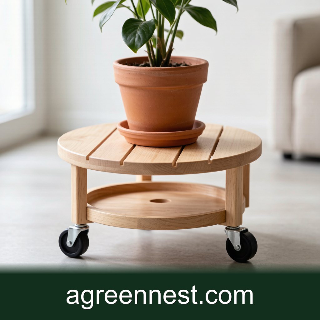 DIY Plant Projects — Build a Rolling Plant Caddy in 20 Minutes