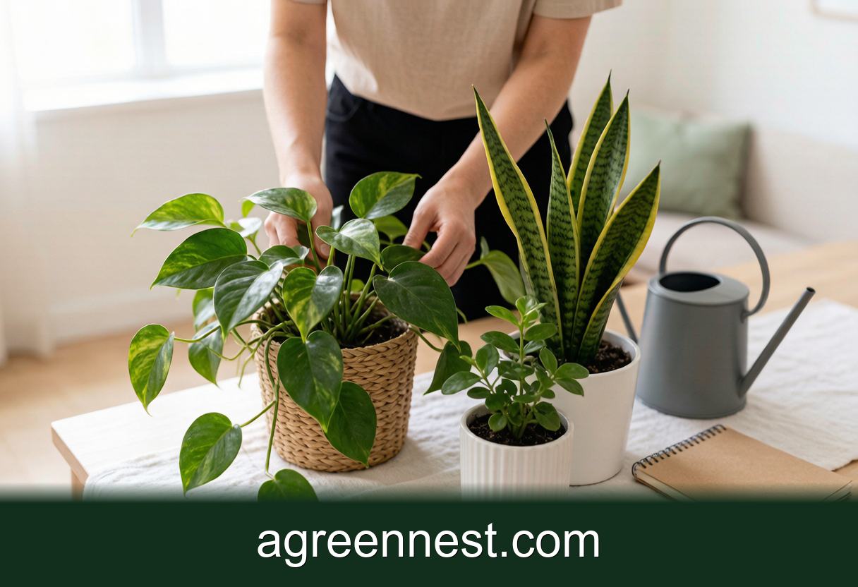 Low-Light Indoor Plants — Plant Care for Absolute Beginners: Your 30-Day Plan
