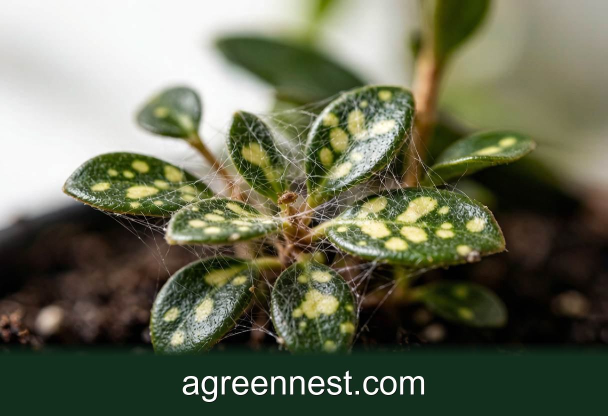 Spider Mites on Houseplants: ID and Treatment