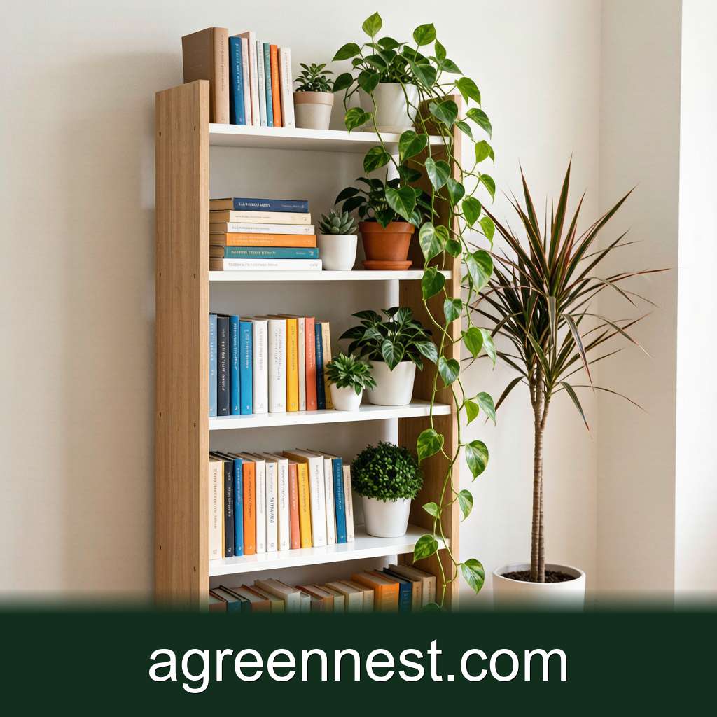 Plant Styling & Display — Style a Bookshelf with Plants