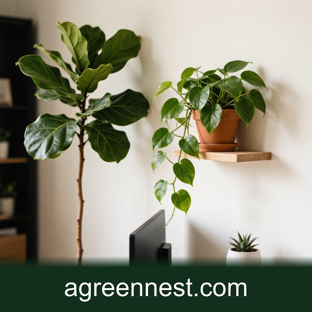 Plant Styling & Display — Style a Plant Corner in Your Home Office